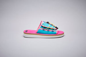 OLAS-ECS - Turquoise/pink – SUICOKE TAIWAN